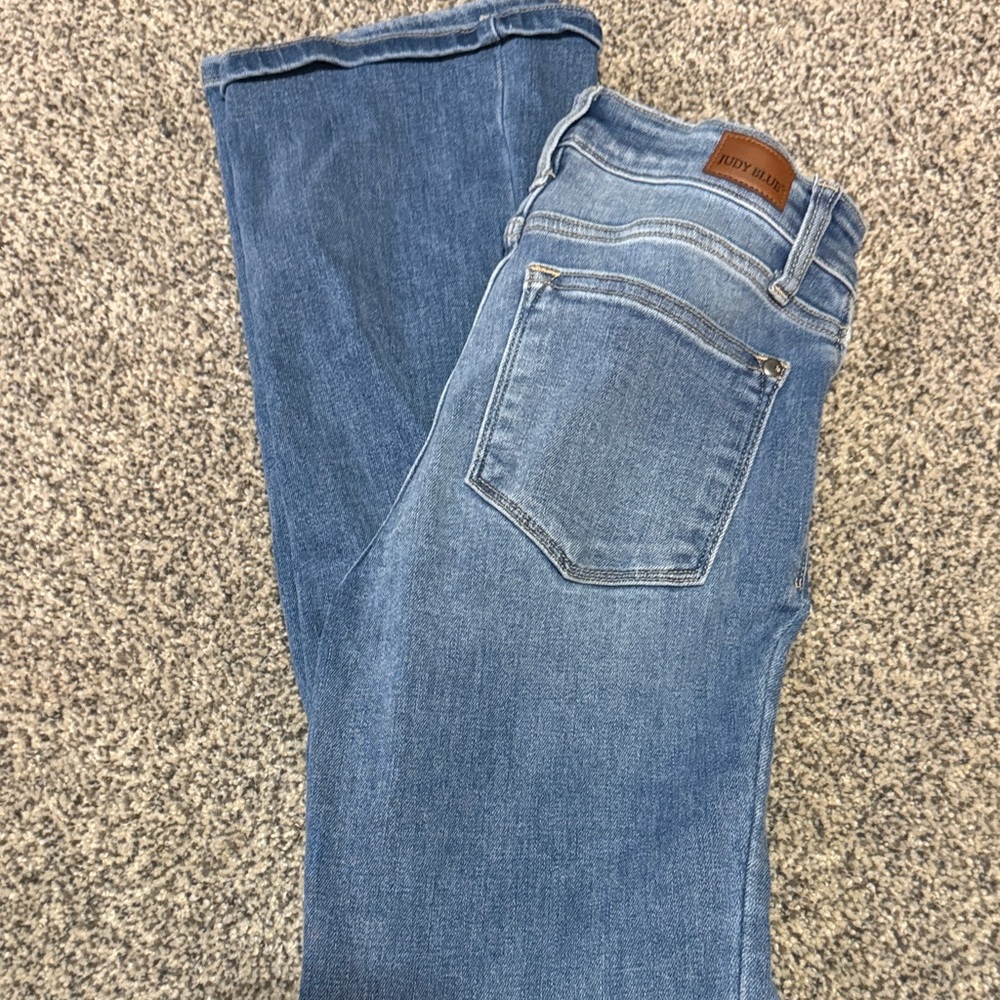 Judy Blue Classic Boot Cut Jeans in Denim Blue